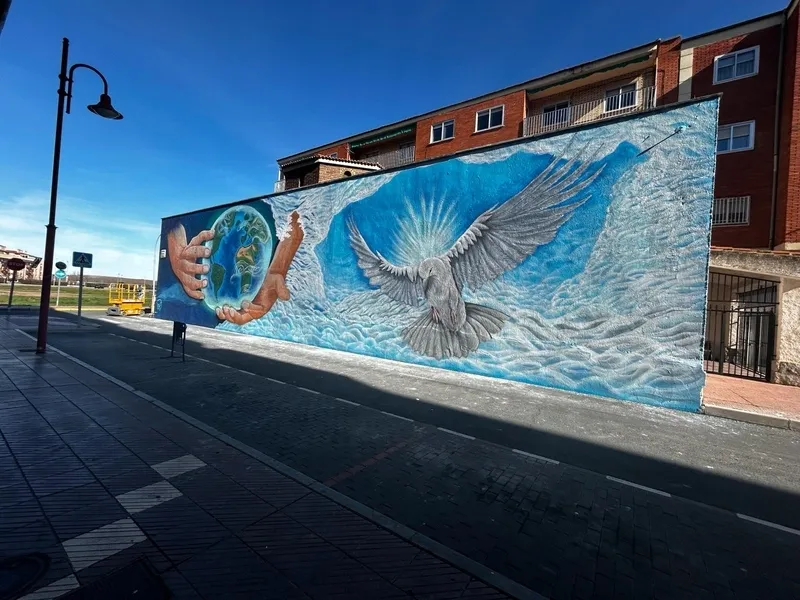 Pinturas murales de Rober Bece en Santa Marta. Fotos: Rober Bece.
