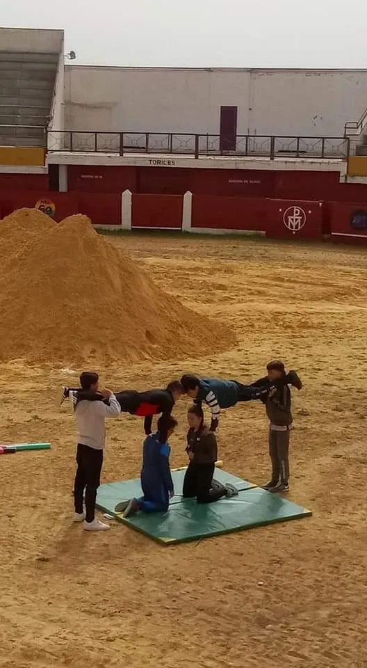 El CEO MIguel Delibes disfrutaba de una animada jornada de juegos basados en la antigua Roma