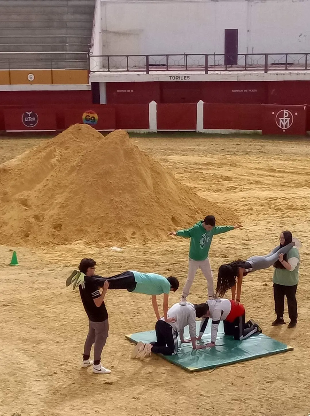 El CEO MIguel Delibes disfrutaba de una animada jornada de juegos basados en la antigua Roma