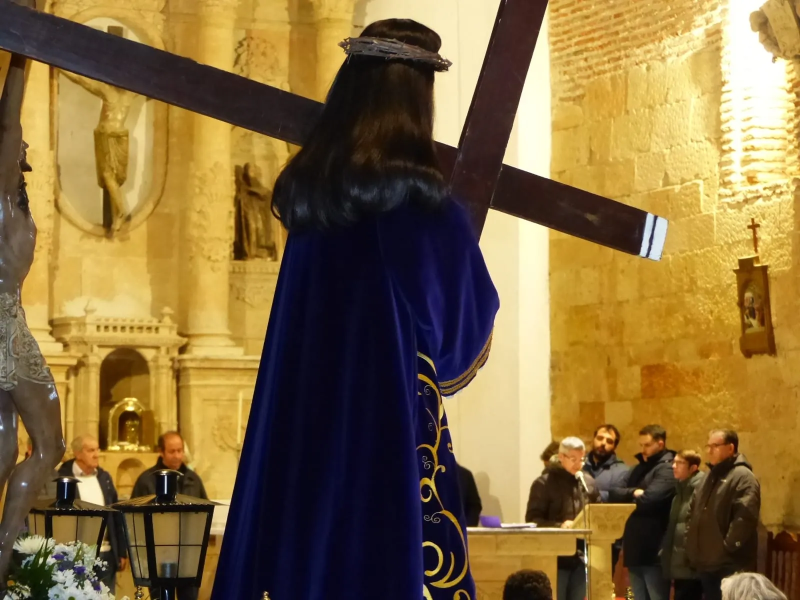 Foto 3 - Ni la lluvia ni la borrasca pueden con el fervor de Villoria en su Semana Santa