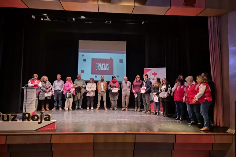 Cruz Roja organizaba una gala para reconocer el apoyo de empresas y particulares