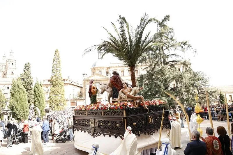 Procesión de la Borriquilla. Fotos: David Sañudo.