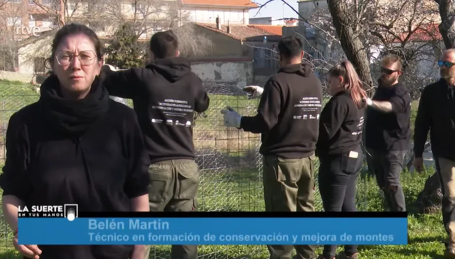 Foto 7 - Emitido el reportaje grabado por &lsquo;La suerte en tus manos&rsquo; de La 1 en C&aacute;ritas Ciudad Rodrigo
