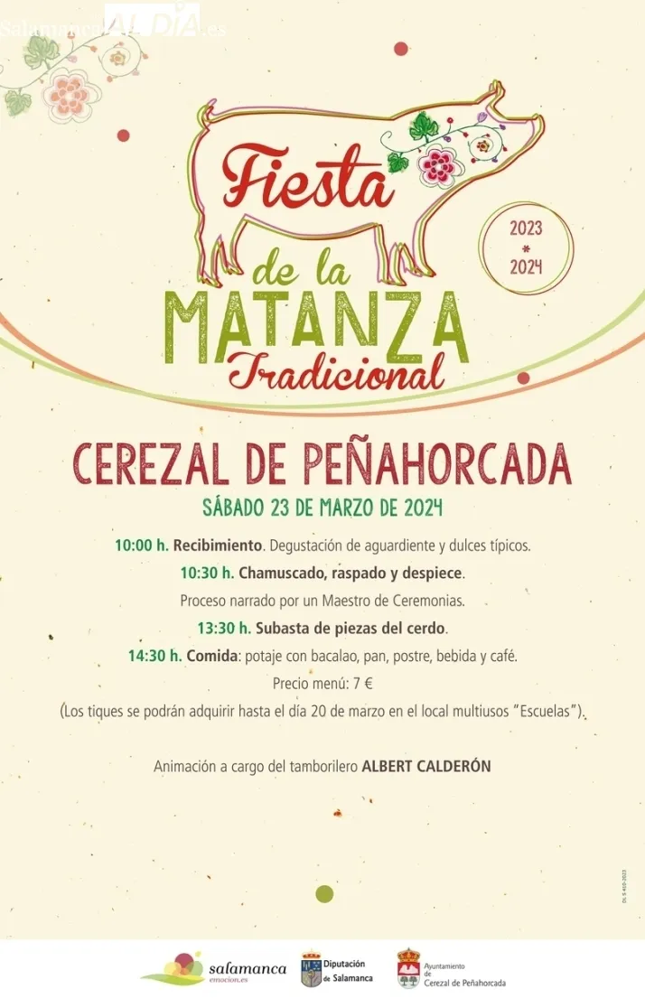 La gente de Cerezal de Peñahorcada volverá a reunirse en torno a la matanza tradicional del cerdo / CORRAL