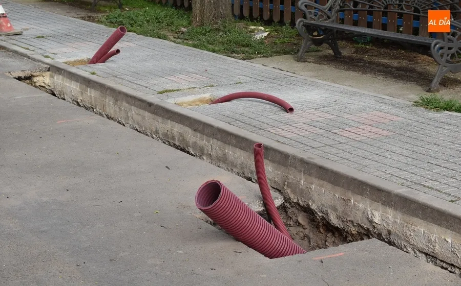 Foto 4 - Empieza a configurarse la electrolinera de la Avenida de Salamanca