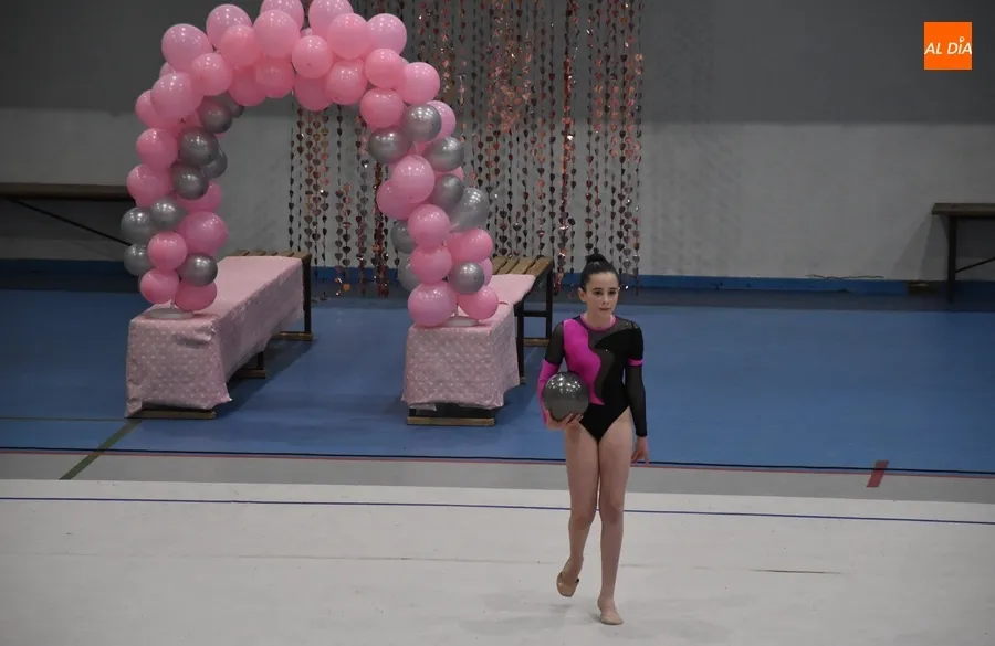 Foto 11 - Enorme fiesta de la R&iacute;tmica en Mir&oacute;briga con cerca de 200 gimnastas de toda la provincia