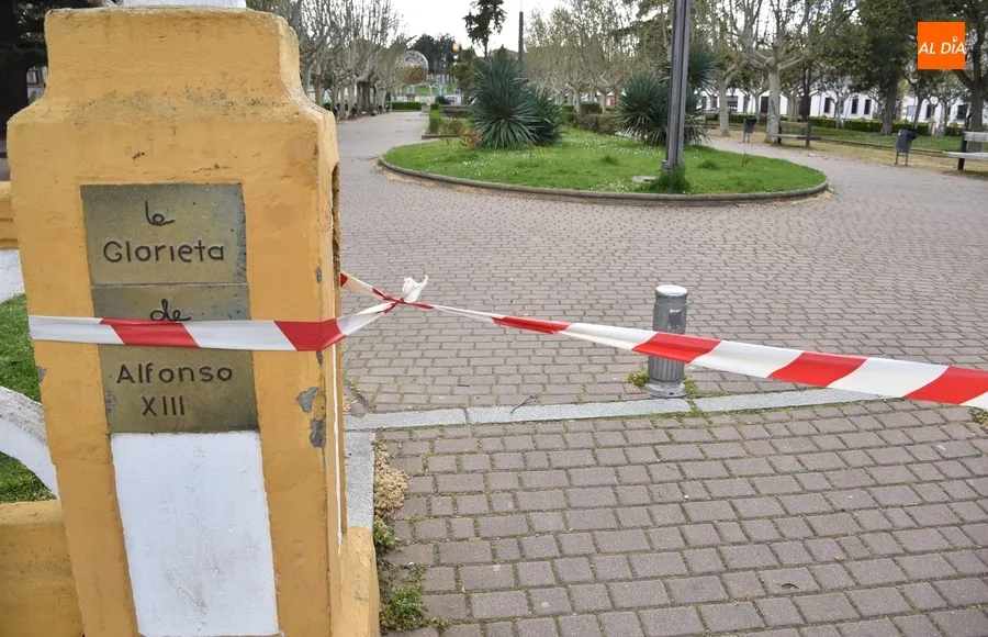 Foto 2 - Cerrados al tr&aacute;nsito los parques de La Glorieta y La Florida debido a las rachas de viento