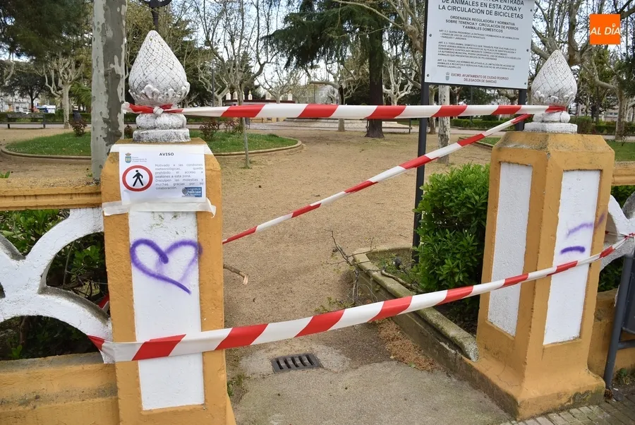 Foto 3 - Cerrados al tr&aacute;nsito los parques de La Glorieta y La Florida debido a las rachas de viento