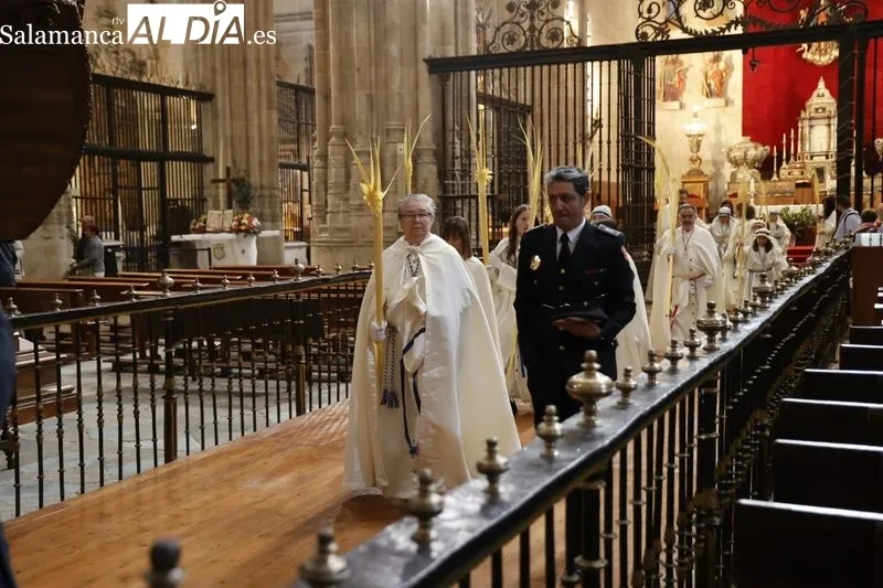 Bendición de las Palmas en el Domingo de Ramos. Fotos: David Sañudo 