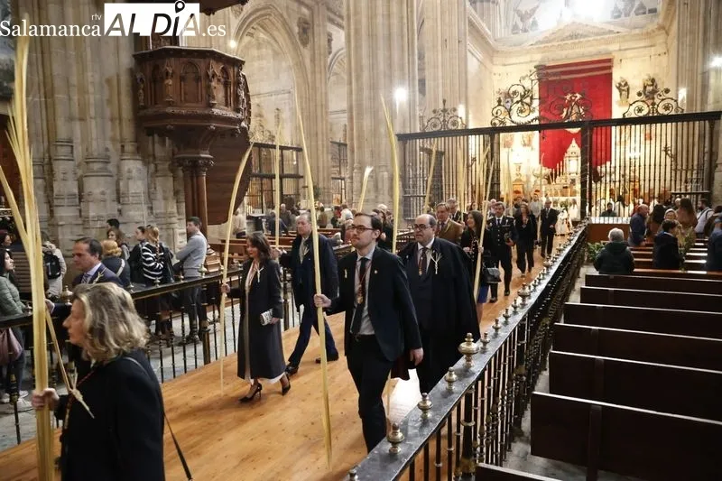 Bendición de las Palmas en el Domingo de Ramos. Fotos: David Sañudo 