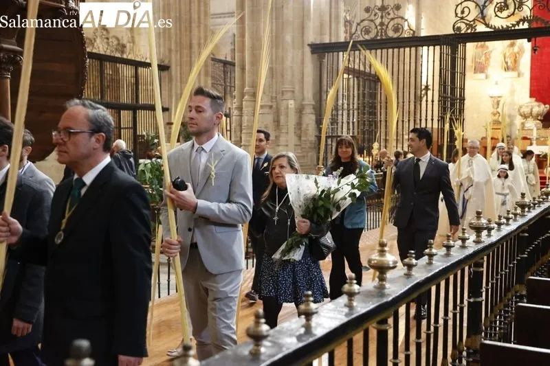 Bendición de las Palmas en el Domingo de Ramos. Fotos: David Sañudo 