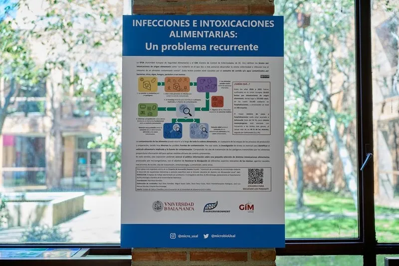 Exposición 'Infecciones e intoxicaciones alimentarias: un problema recurrente' en la Facultad de Farmacia