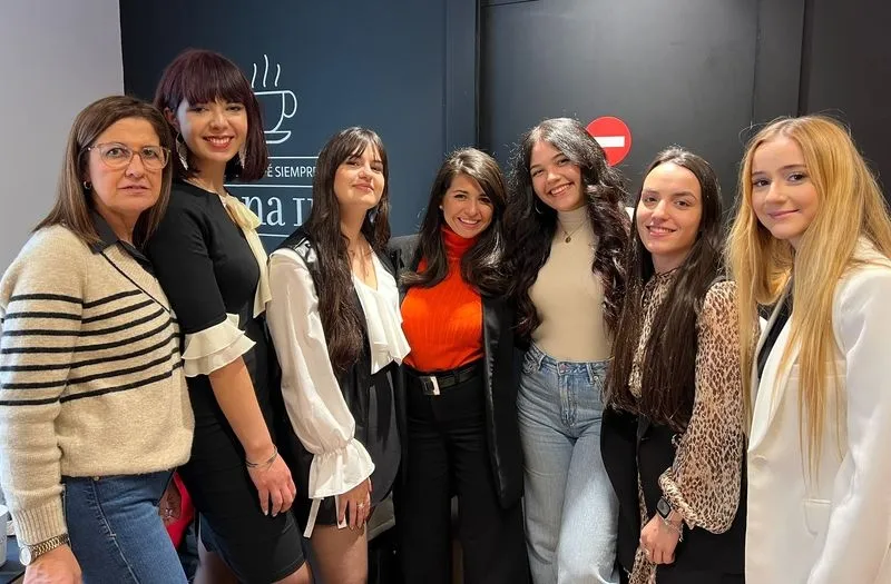 Equipo de la Fundación FUNDANEED que acudía a este foro en Salamanca