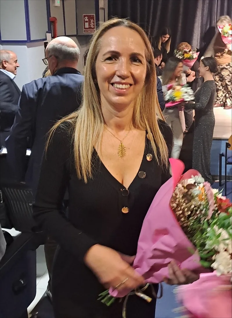 Puri Gómez, directora de la oficina de Correos de Santa Marta de Tormes.