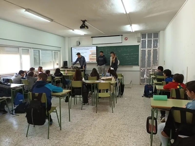  Actividades en el IES Mateo Hernández durante el curso 2023-24. Fotos: IES Mateo Hernández.
