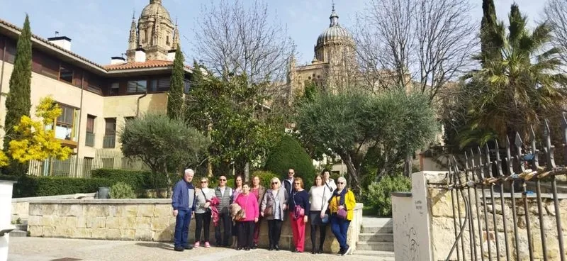 Salida cultural a Salamanca de las personas mayores de Carbajosa