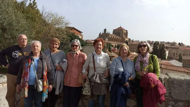 Salida cultural a Salamanca de las personas mayores de Carbajosa