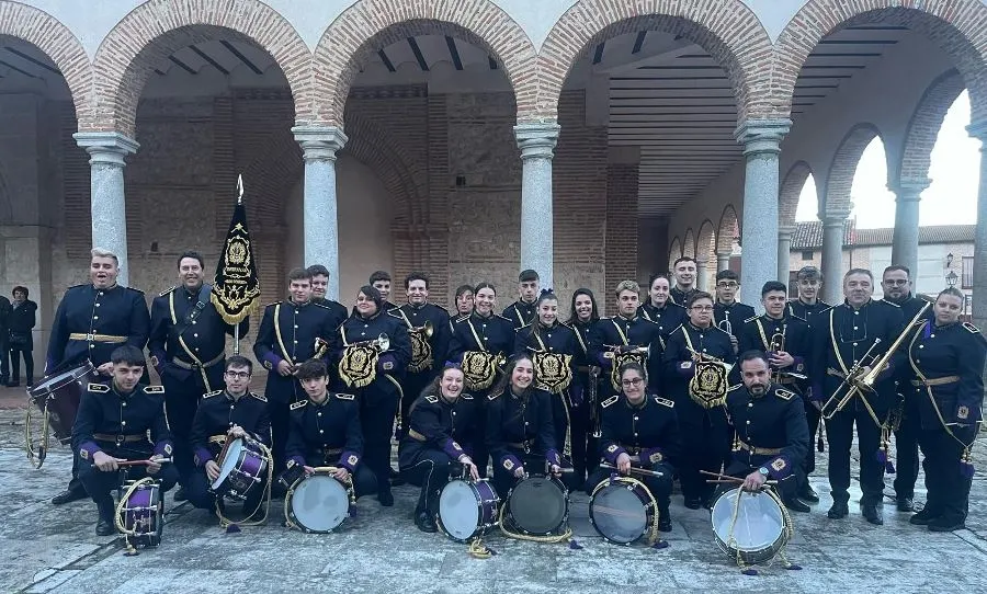 Foto 3 - La Banda Esperanza inicia la Semana Santa tomando parte en el Certamen Ciudad de Olmedo