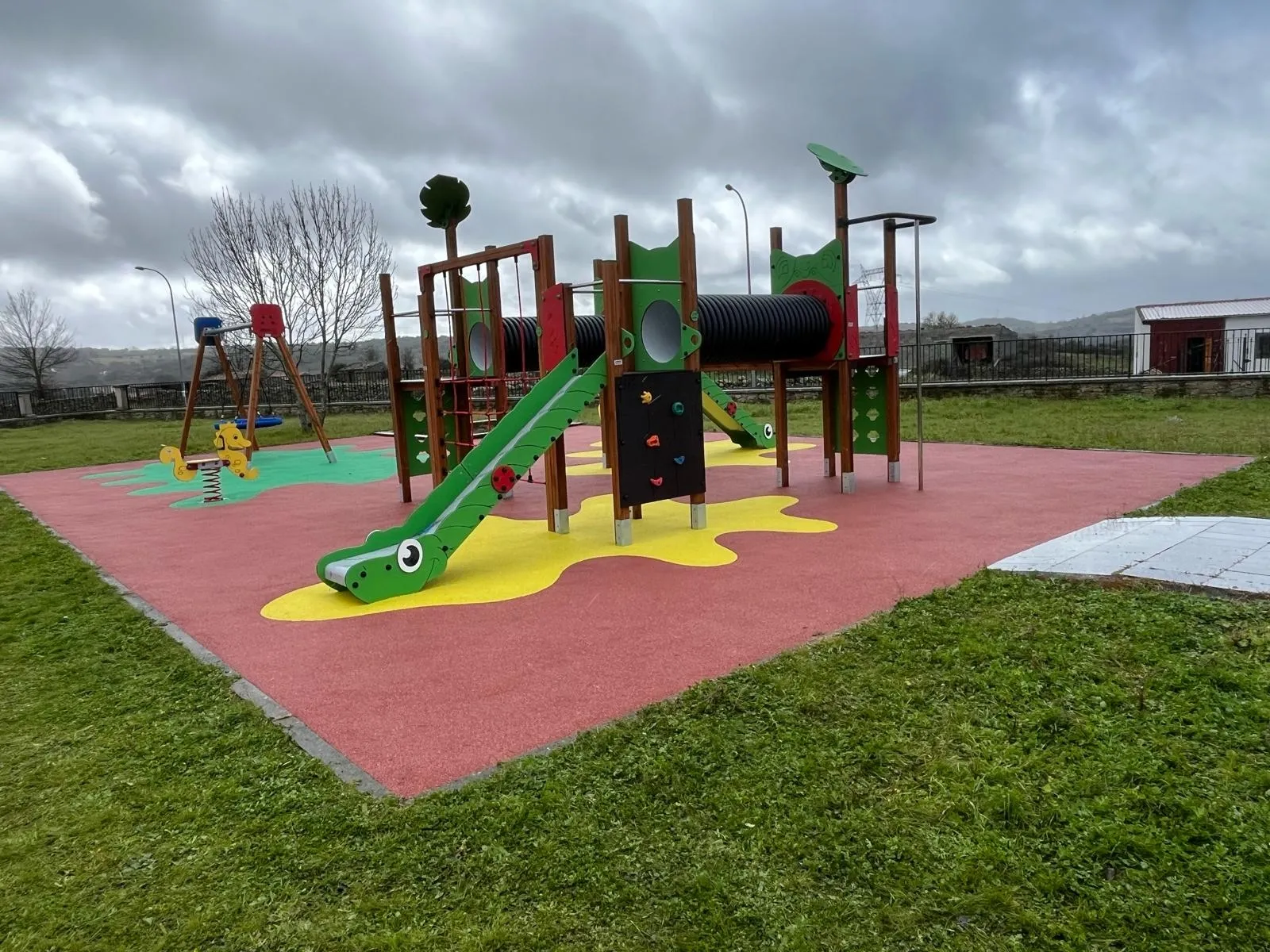 Aspecto del parque de las Eras tras su remodelación 