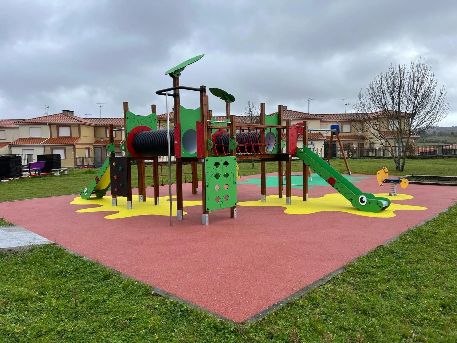 Aspecto del parque de las Eras tras su remodelación 