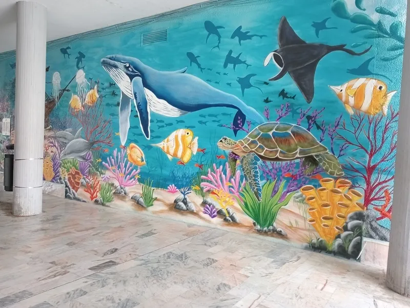 Pinturas murales de Rober Bece en Santa Marta. Fotos: Rober Bece.