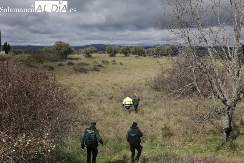 Búsqueda del hombre desparecido en Villarino / CORRAL