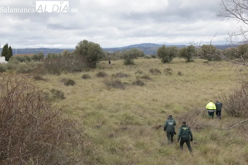Búsqueda del hombre desparecido en Villarino / CORRAL