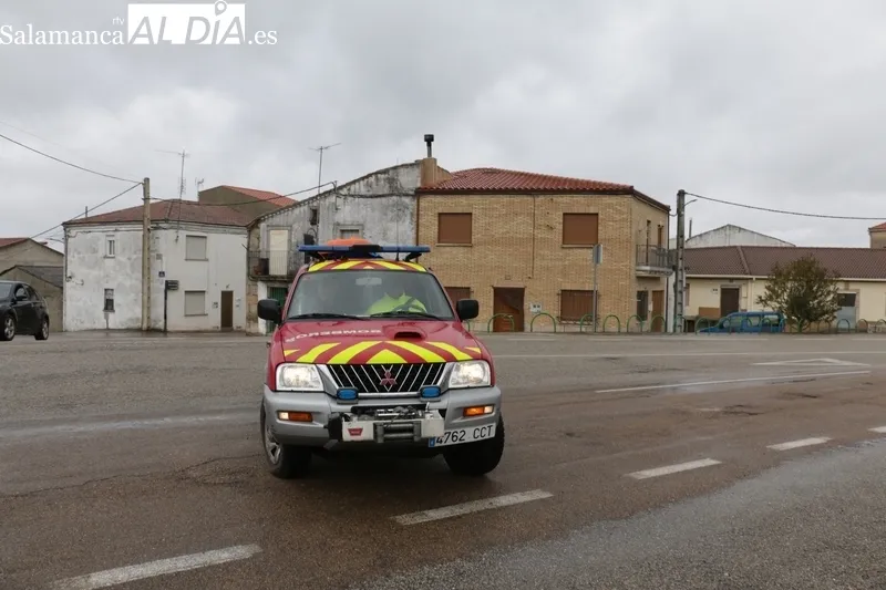 Operativo de búsqueda de un hombre desaparecido en Villarino de los Aires el pasado viernes / CORRAL