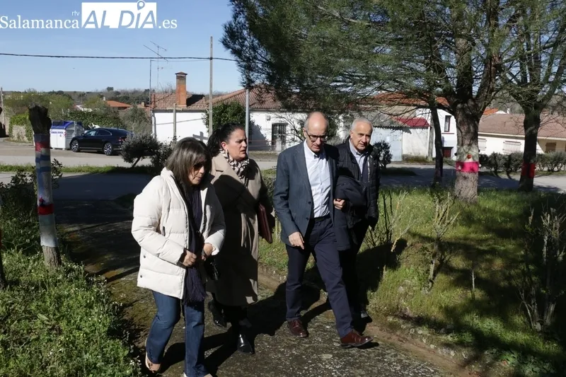 Visita de Javier Iglesias a Cerralbo / CORRAL