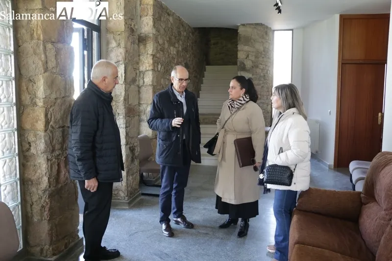 Visita de Javier Iglesias a Cerralbo / CORRAL