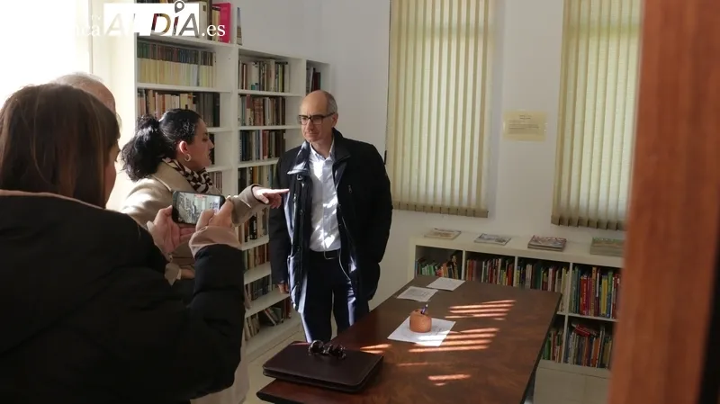 Visita de Javier Iglesias a Cerralbo / CORRAL