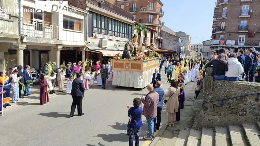 Emoción en la procesión de La Borriquilla en Vitigudino / CORRAL