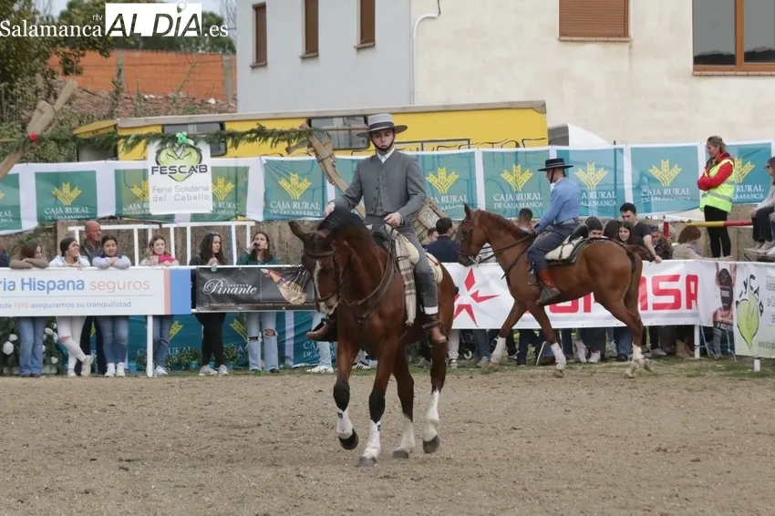 Éxito de público en la III Feria Solidaria del Caballo celebrada este fin de semana en Bañobárez / CORRAL