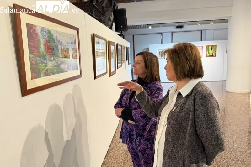 Petra Madrid Zaballos expone sus obras en el CDS