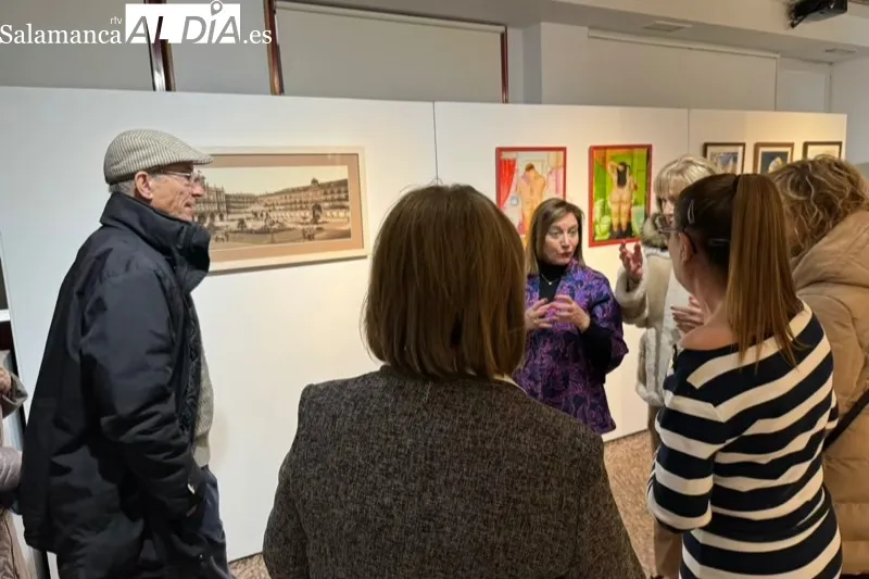 Petra Madrid Zaballos expone sus obras en el CDS