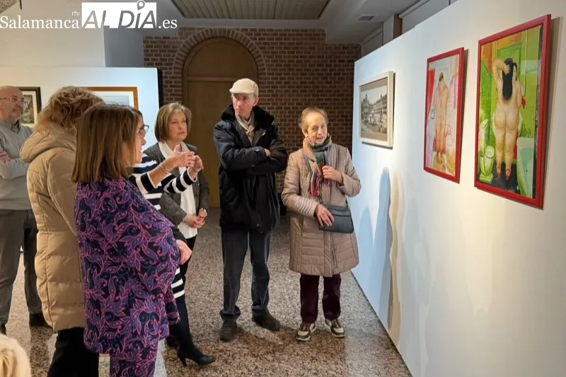Petra Madrid Zaballos expone sus obras en el CDS