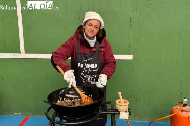 Macotera celebraba este sábado su séptima Matanza Tradicional