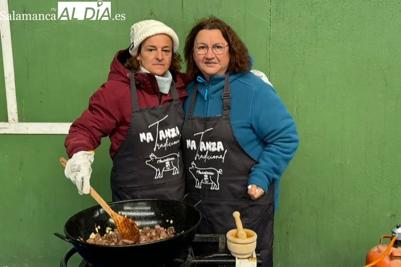 Macotera celebraba este sábado su séptima Matanza Tradicional