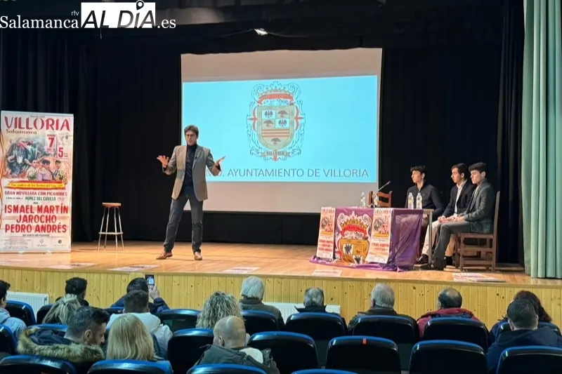 Villoria presentaba este sábado su novillada para las fiestas del voto