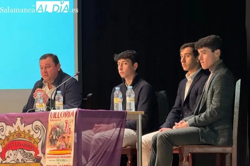 Villoria presentaba este sábado su novillada para las fiestas del voto