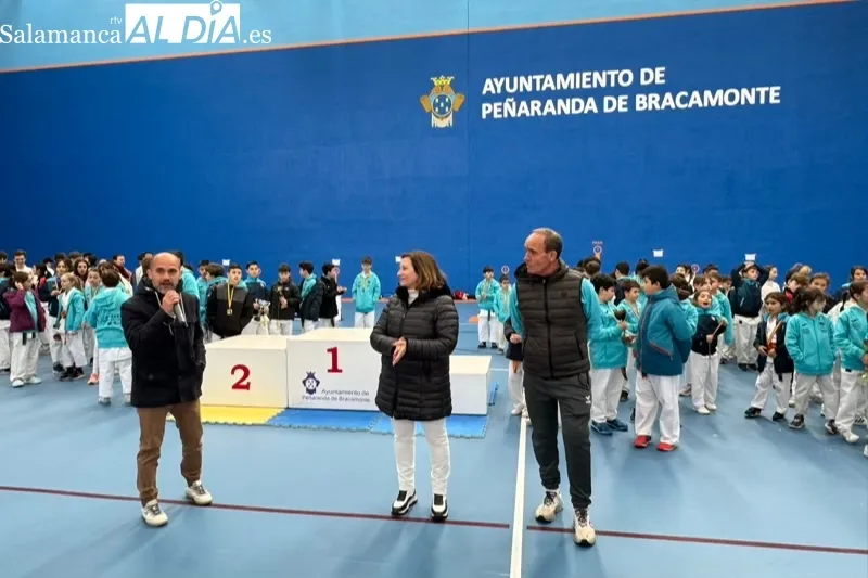 El pabellón acogía el II Open de Kárate Ciudad de Peñaranda