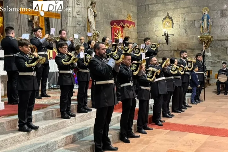 La iglesia parroquial acoge el II Certamen de Bandas Peñaranda Pasión