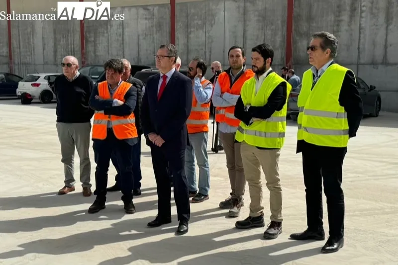 El consejero de agricultura, Gerardo Dueñas, visitaba este miércoles Villaflores