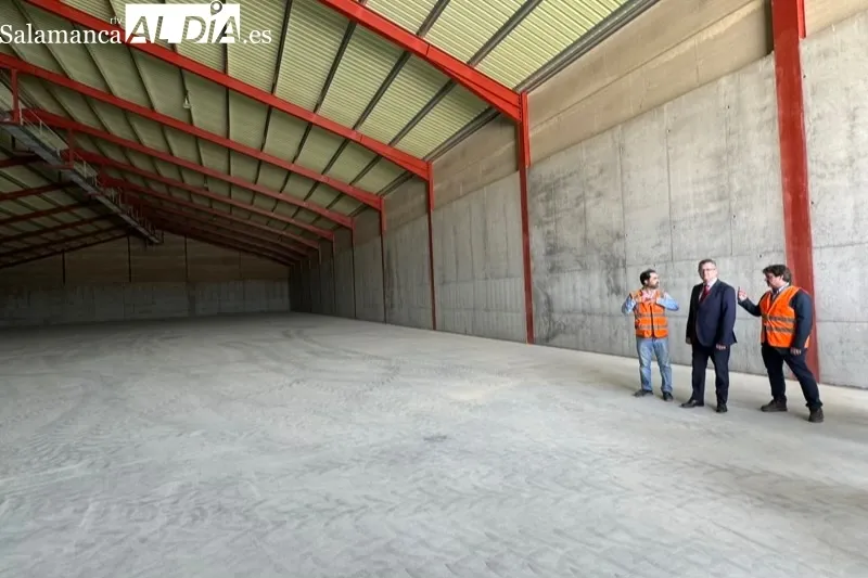 El consejero de agricultura, Gerardo Dueñas, visitaba este miércoles Villaflores