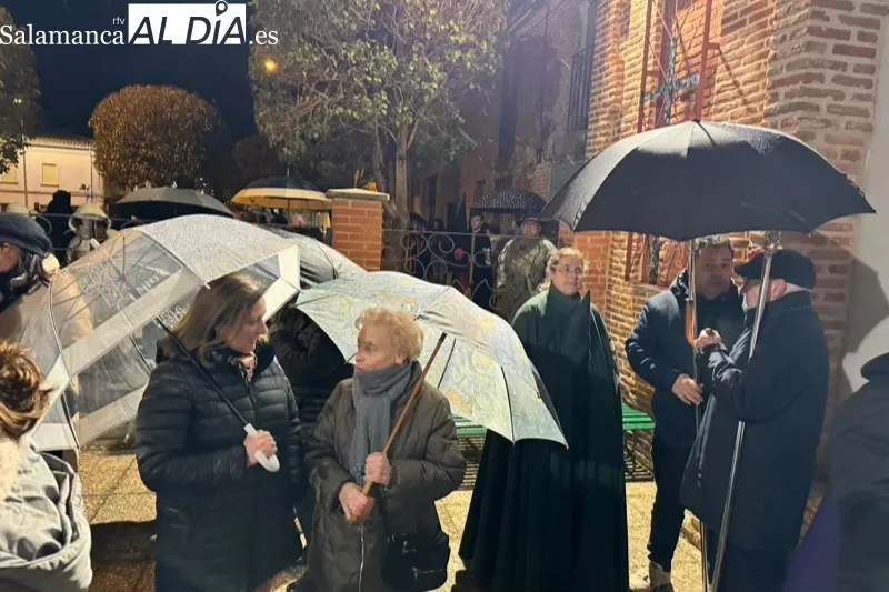 La lluvia obliga a suspender la procesión del Humilladero este Martes Santo