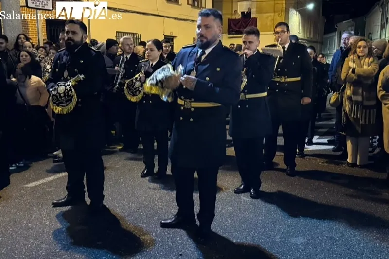 Peñaranda vivía la procesión del Santo Entierro en la tarde del Viernes Santo