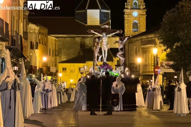 Peñaranda vivía la procesión del Santo Entierro en la tarde del Viernes Santo