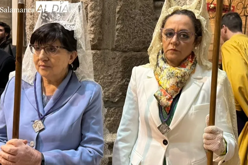 El acto del Encuentro tenía lugar en la parroquia tras suspenderse la procesión 