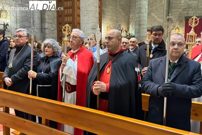 El acto del Encuentro tenía lugar en la parroquia tras suspenderse la procesión 
