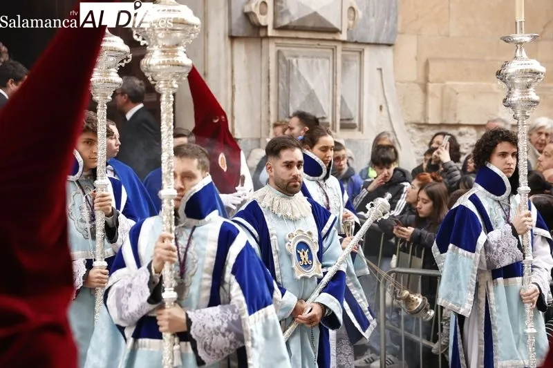 Procesión de la Hermandad de Penitencia de Nuestro Padre Jesús Despojado de Sus Vestiduras. Fotos: David Sañudo.